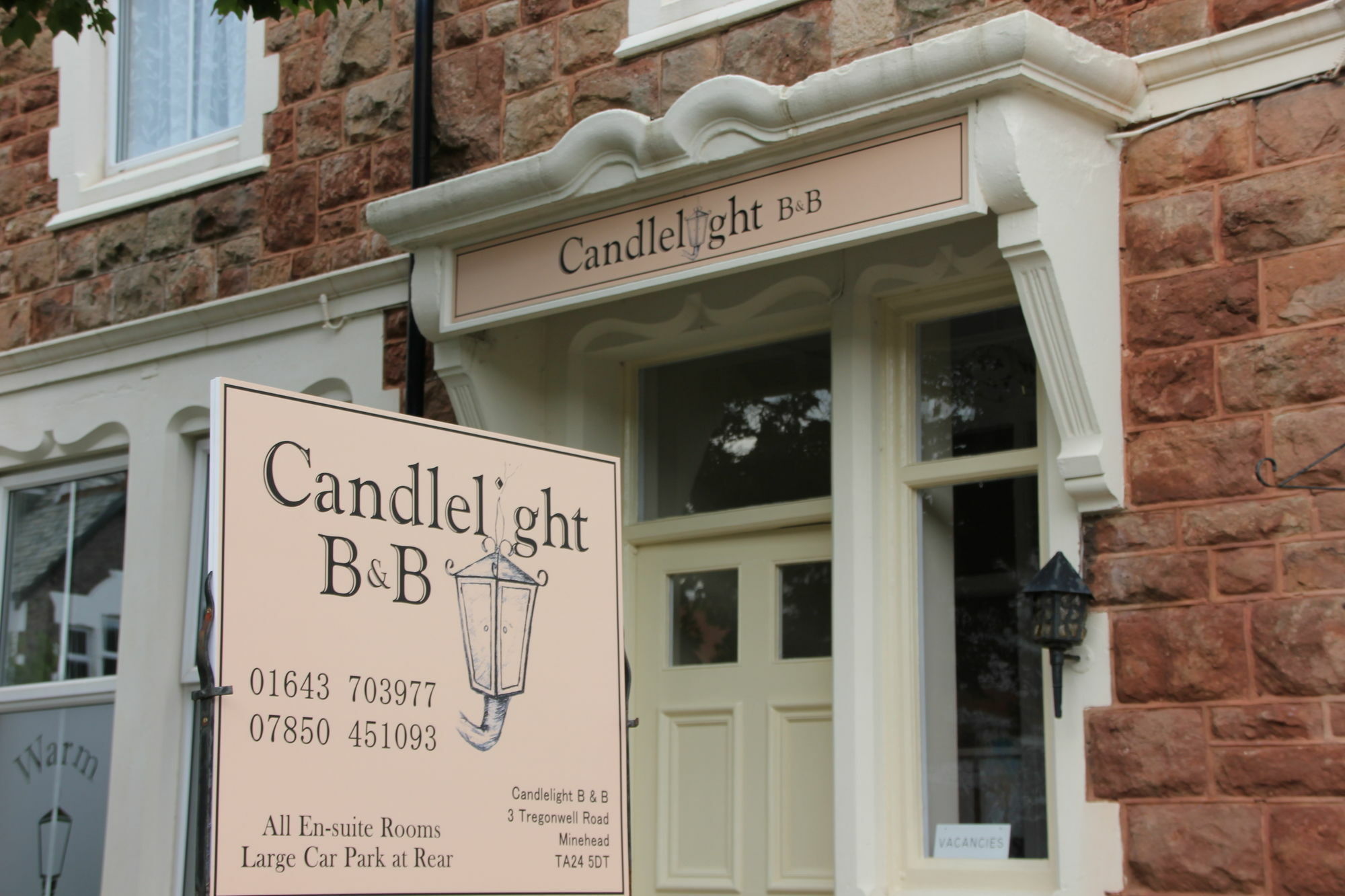 Candlelight B&B Майнхед Экстерьер фото